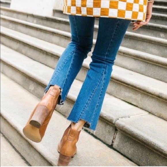 Madewell Denim - Madewell Cali Demi boot cut back seam high…